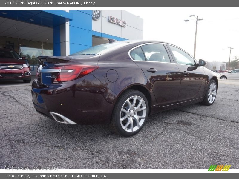 Black Cherry Metallic / Ebony 2017 Buick Regal GS