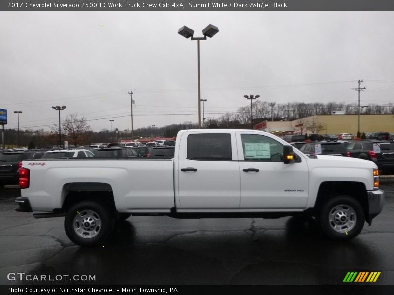 Summit White / Dark Ash/Jet Black 2017 Chevrolet Silverado 2500HD Work Truck Crew Cab 4x4