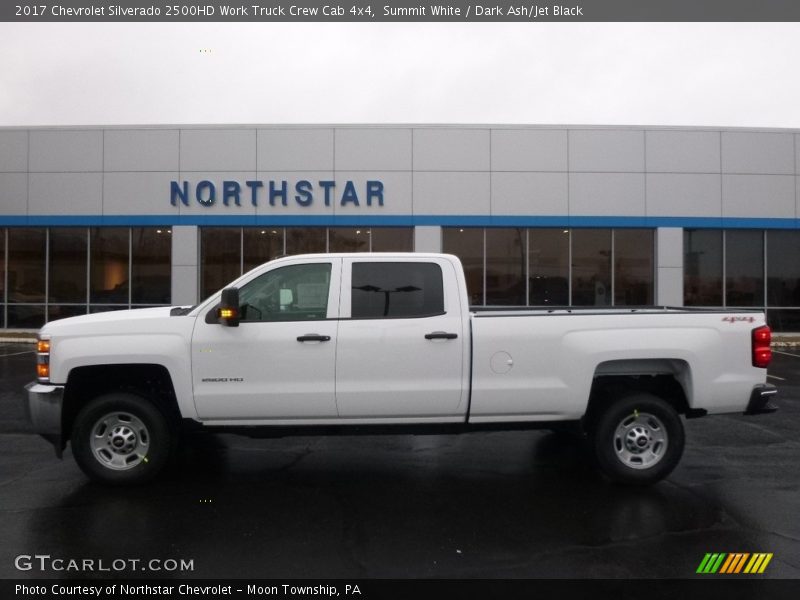 Summit White / Dark Ash/Jet Black 2017 Chevrolet Silverado 2500HD Work Truck Crew Cab 4x4