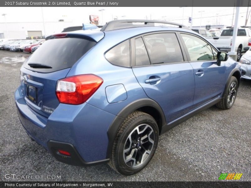 Quartz Blue Pearl / Ivory 2017 Subaru Crosstrek 2.0i Limited