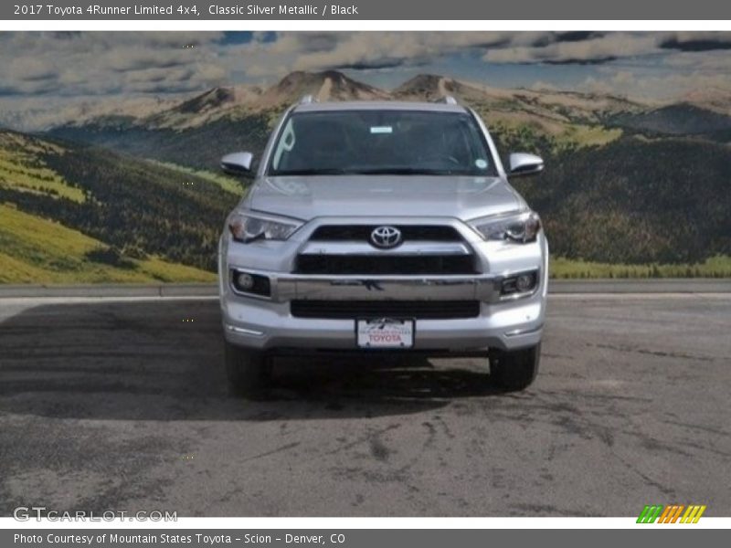 Classic Silver Metallic / Black 2017 Toyota 4Runner Limited 4x4