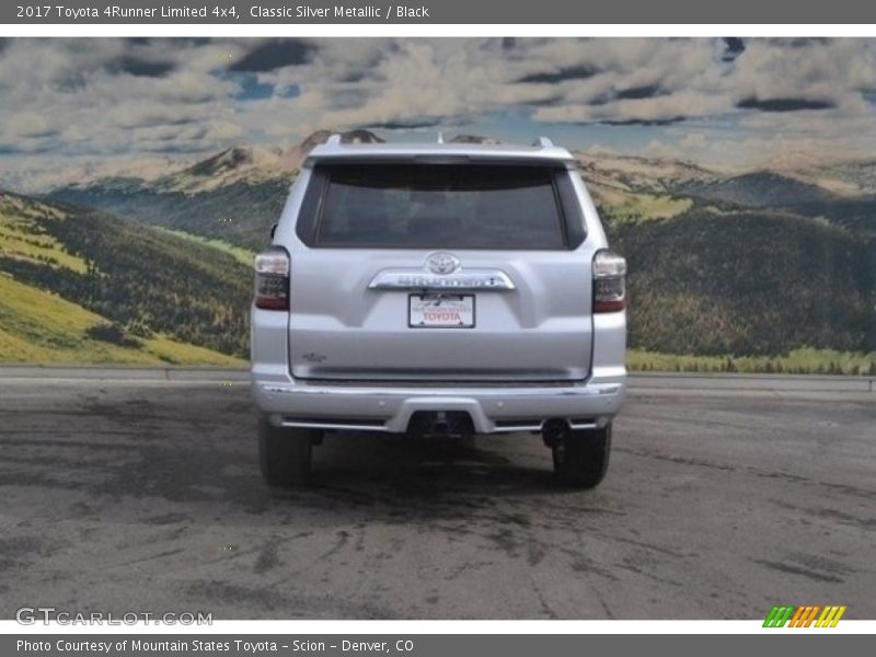 Classic Silver Metallic / Black 2017 Toyota 4Runner Limited 4x4