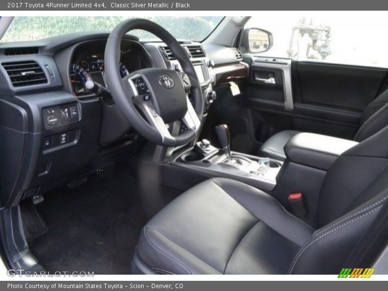 Classic Silver Metallic / Black 2017 Toyota 4Runner Limited 4x4