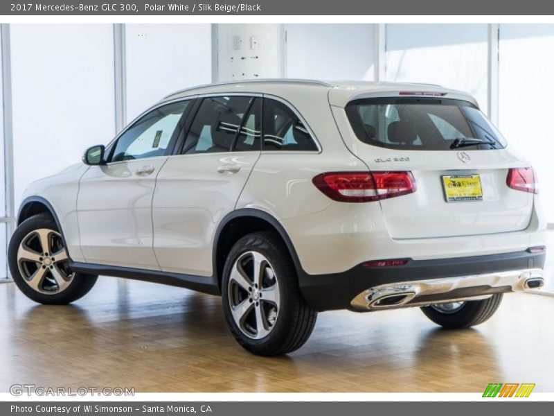 Polar White / Silk Beige/Black 2017 Mercedes-Benz GLC 300
