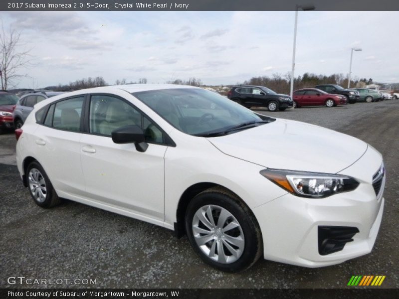  2017 Impreza 2.0i 5-Door Crystal White Pearl