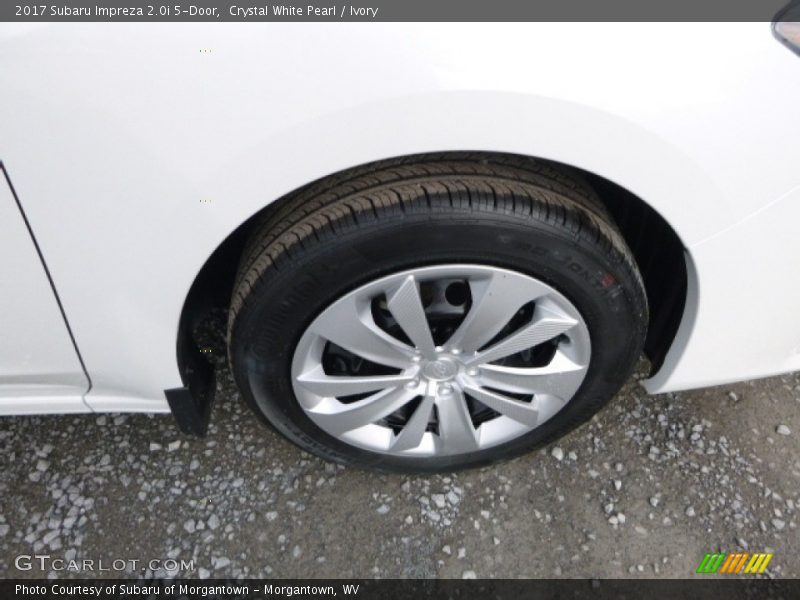 Crystal White Pearl / Ivory 2017 Subaru Impreza 2.0i 5-Door