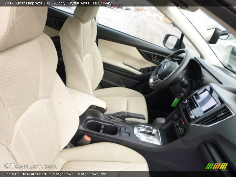 Crystal White Pearl / Ivory 2017 Subaru Impreza 2.0i 5-Door