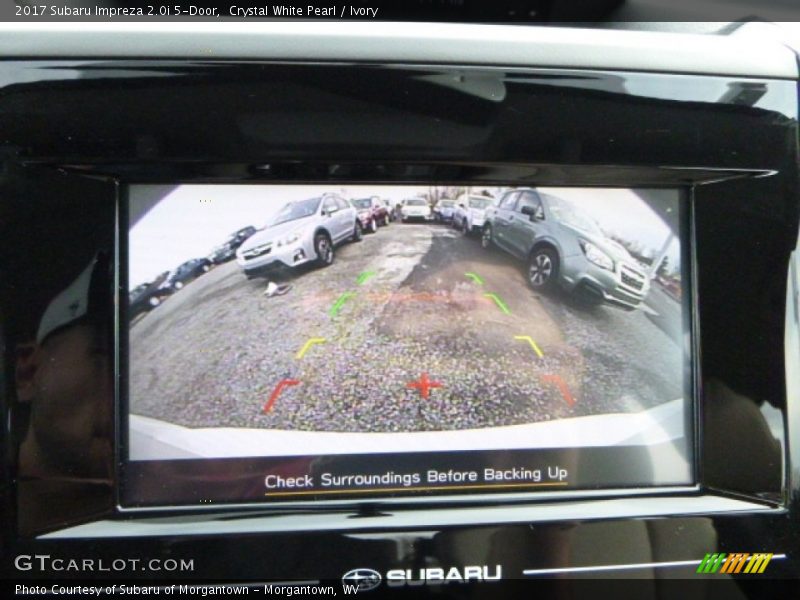 Crystal White Pearl / Ivory 2017 Subaru Impreza 2.0i 5-Door