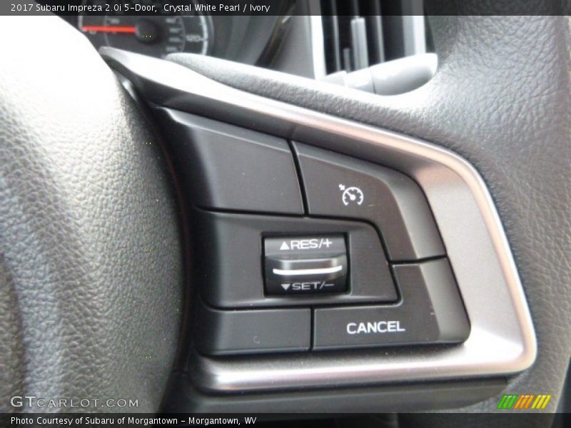 Controls of 2017 Impreza 2.0i 5-Door
