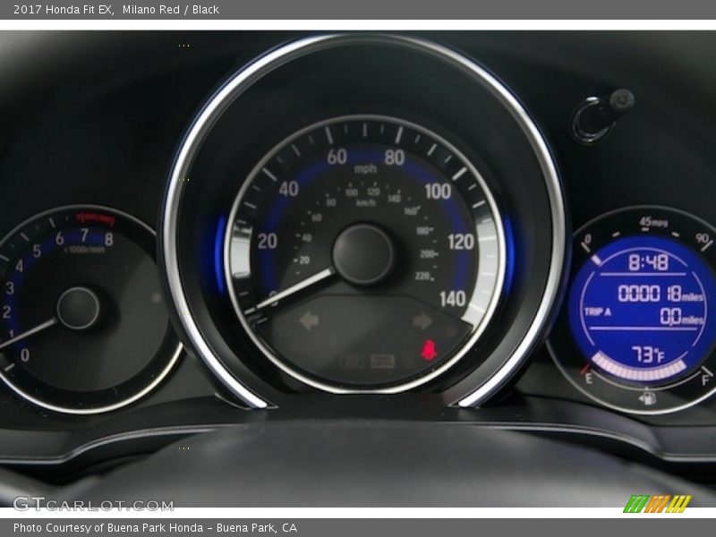  2017 Fit EX EX Gauges