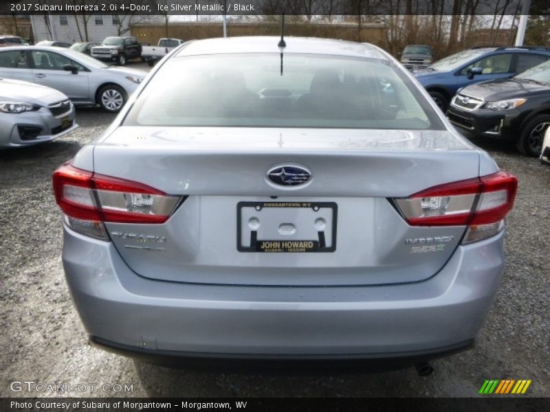 Ice Silver Metallic / Black 2017 Subaru Impreza 2.0i 4-Door