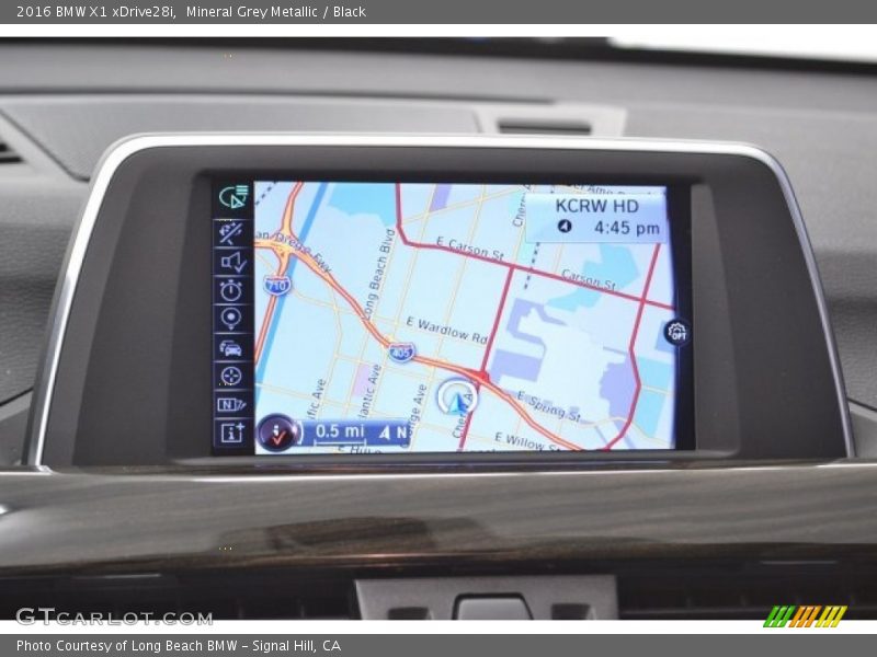 Mineral Grey Metallic / Black 2016 BMW X1 xDrive28i
