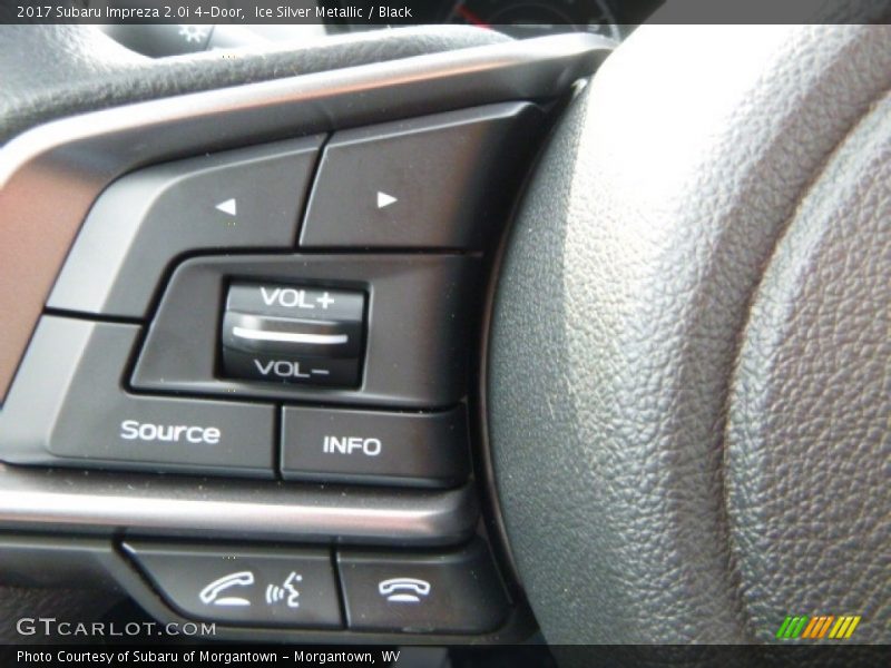 Controls of 2017 Impreza 2.0i 4-Door