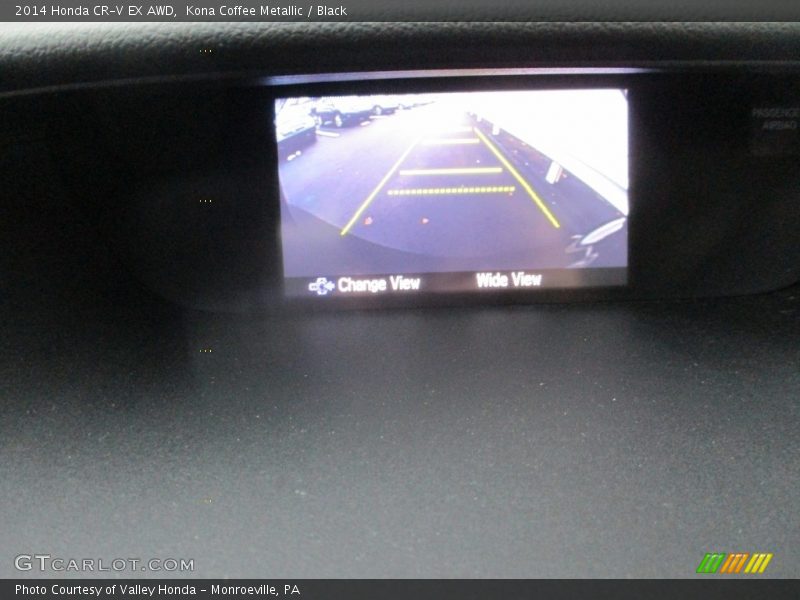 Kona Coffee Metallic / Black 2014 Honda CR-V EX AWD