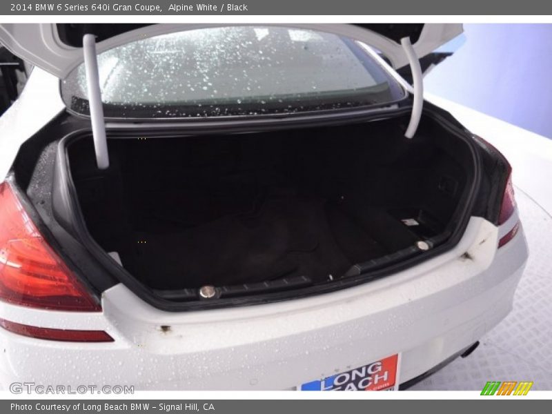 Alpine White / Black 2014 BMW 6 Series 640i Gran Coupe