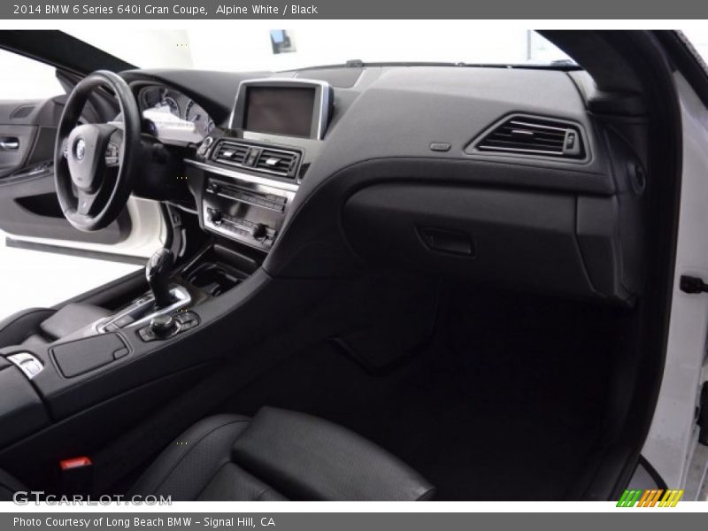 Alpine White / Black 2014 BMW 6 Series 640i Gran Coupe