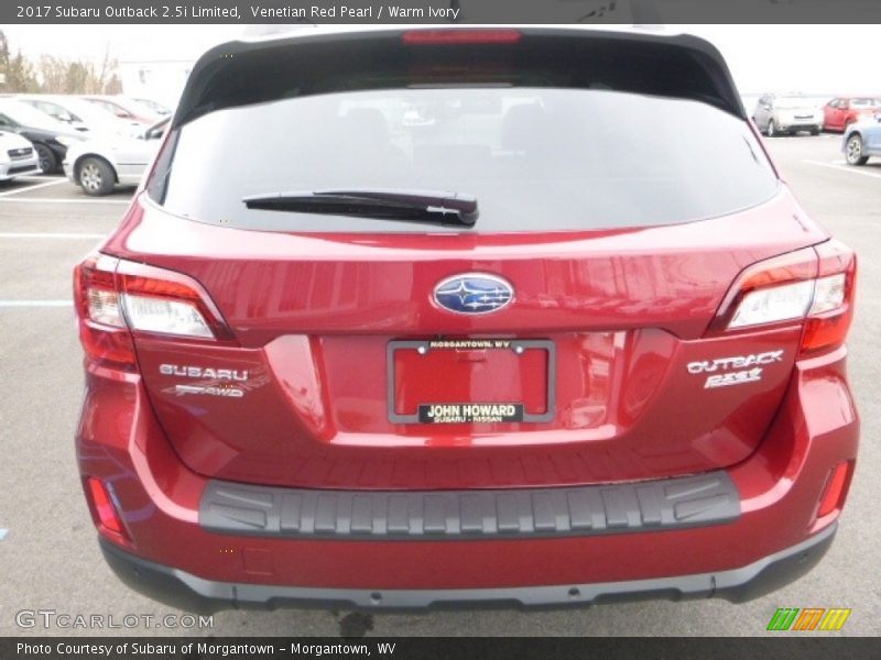 Venetian Red Pearl / Warm Ivory 2017 Subaru Outback 2.5i Limited