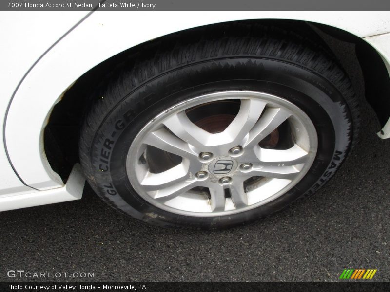 Taffeta White / Ivory 2007 Honda Accord SE Sedan