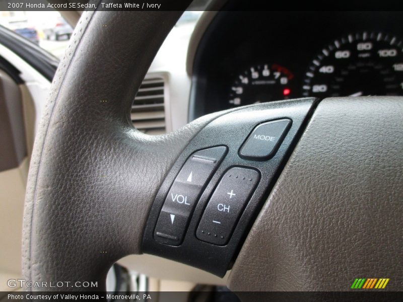 Taffeta White / Ivory 2007 Honda Accord SE Sedan