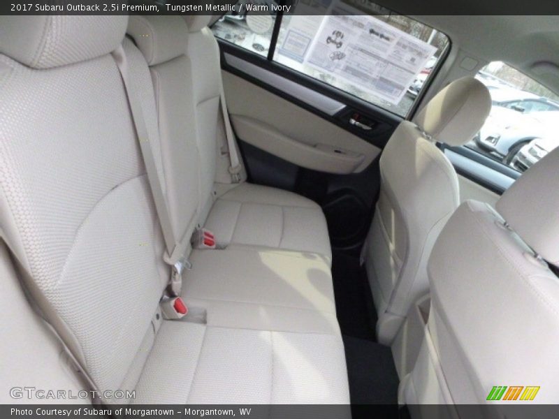 Tungsten Metallic / Warm Ivory 2017 Subaru Outback 2.5i Premium