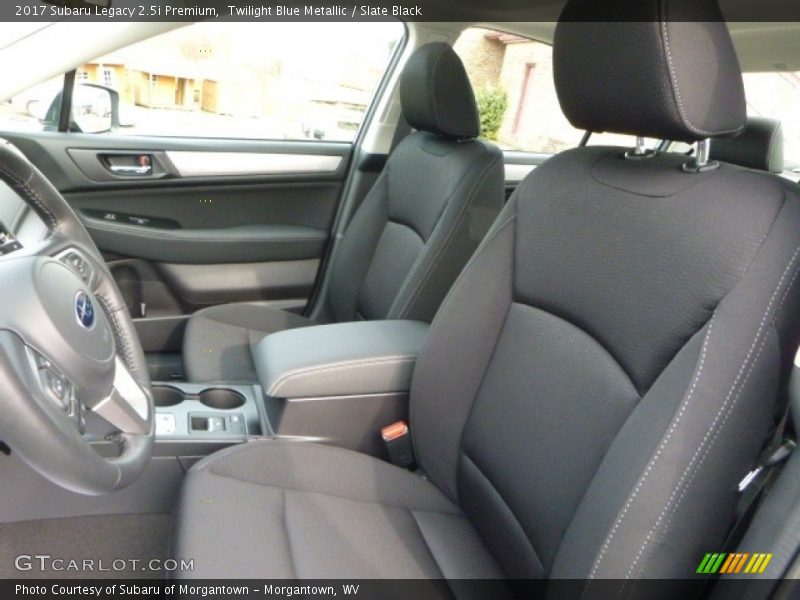 Twilight Blue Metallic / Slate Black 2017 Subaru Legacy 2.5i Premium
