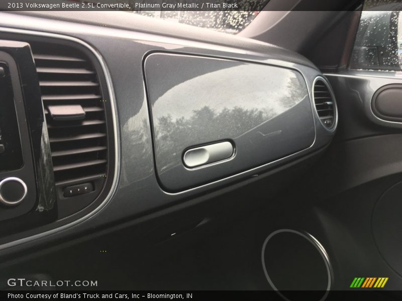 Platinum Gray Metallic / Titan Black 2013 Volkswagen Beetle 2.5L Convertible