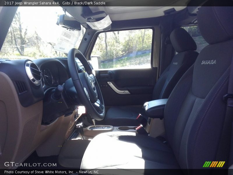 Gobi / Black/Dark Saddle 2017 Jeep Wrangler Sahara 4x4