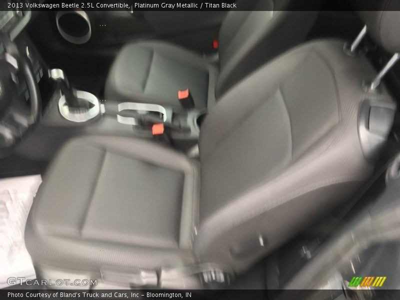 Platinum Gray Metallic / Titan Black 2013 Volkswagen Beetle 2.5L Convertible