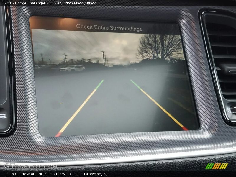 Pitch Black / Black 2016 Dodge Challenger SRT 392