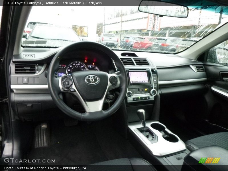Attitude Black Metallic / Black/Ash 2014 Toyota Camry SE