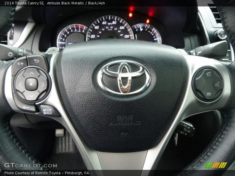 Attitude Black Metallic / Black/Ash 2014 Toyota Camry SE