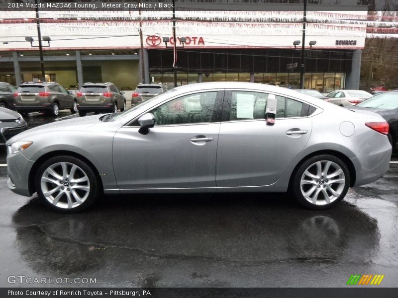 Meteor Gray Mica / Black 2014 Mazda MAZDA6 Touring