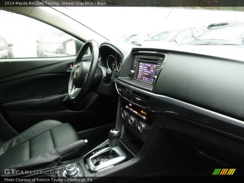 Meteor Gray Mica / Black 2014 Mazda MAZDA6 Touring