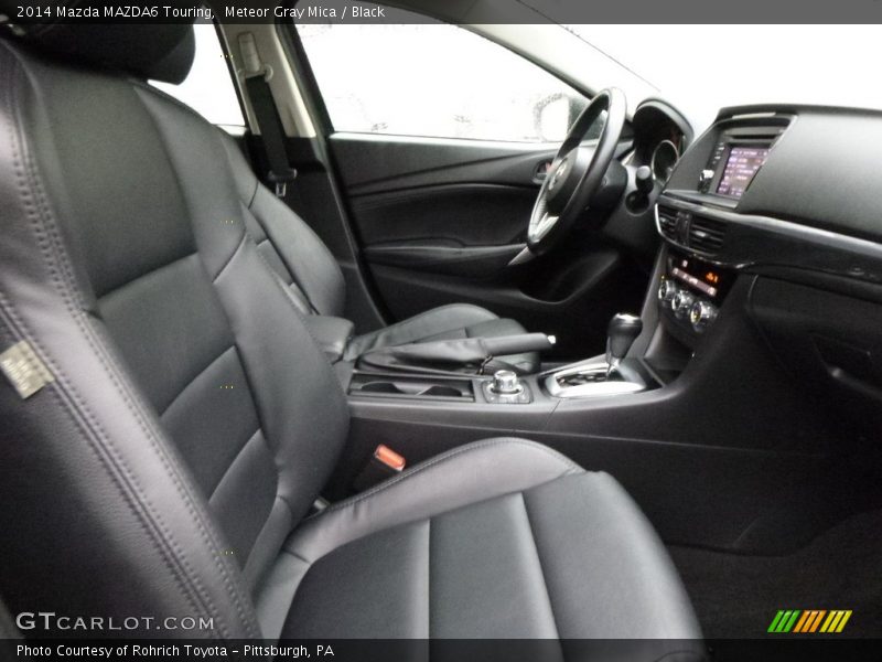 Meteor Gray Mica / Black 2014 Mazda MAZDA6 Touring