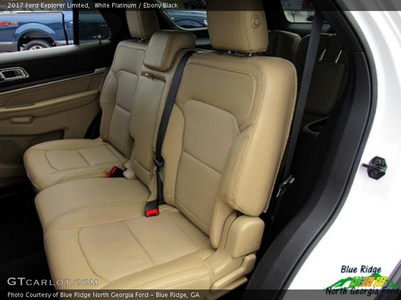 White Platinum / Ebony Black 2017 Ford Explorer Limited