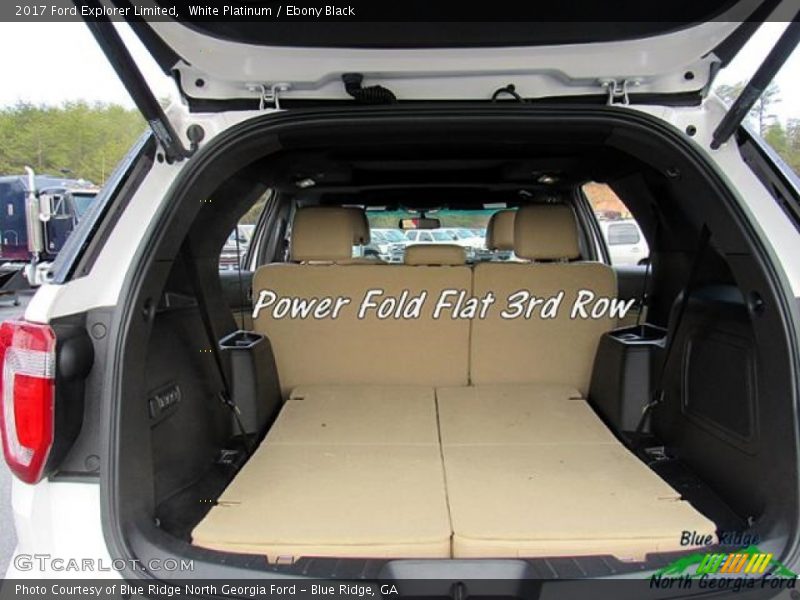 White Platinum / Ebony Black 2017 Ford Explorer Limited