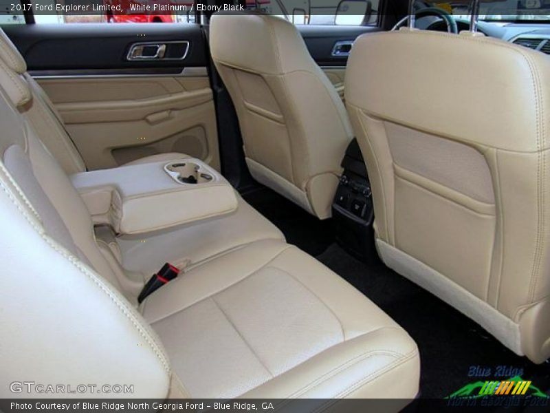 White Platinum / Ebony Black 2017 Ford Explorer Limited