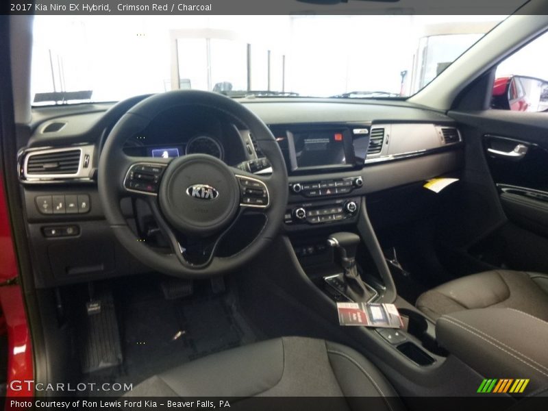  2017 Niro EX Hybrid Charcoal Interior