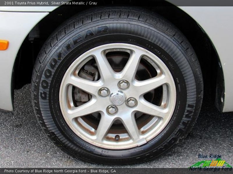 Silver Strata Metallic / Gray 2001 Toyota Prius Hybrid