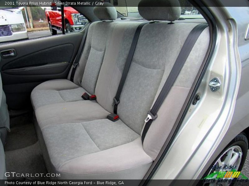 Silver Strata Metallic / Gray 2001 Toyota Prius Hybrid
