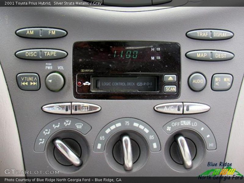 Silver Strata Metallic / Gray 2001 Toyota Prius Hybrid