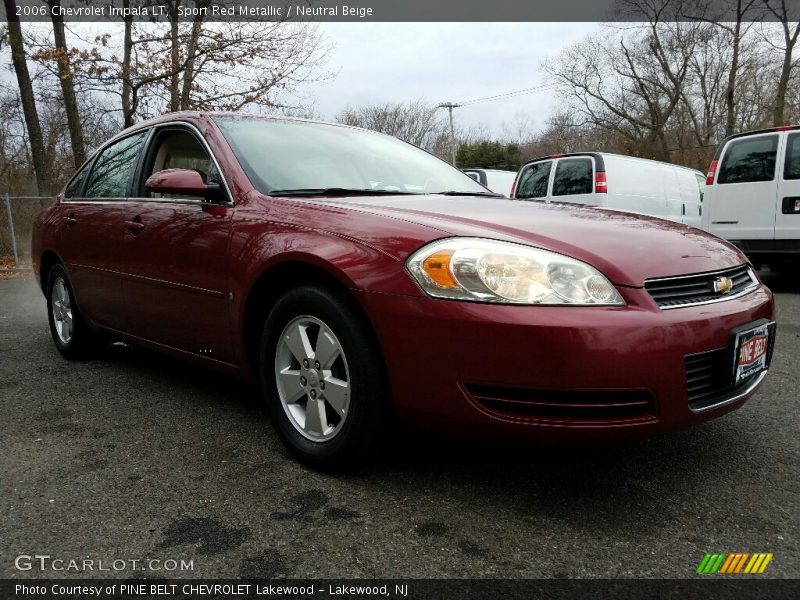 Sport Red Metallic / Neutral Beige 2006 Chevrolet Impala LT