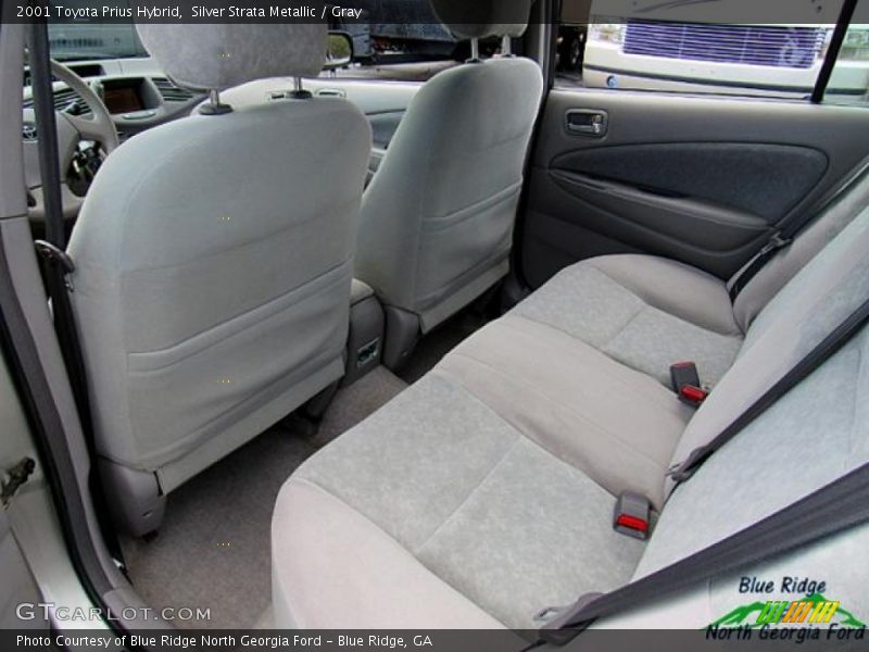 Silver Strata Metallic / Gray 2001 Toyota Prius Hybrid