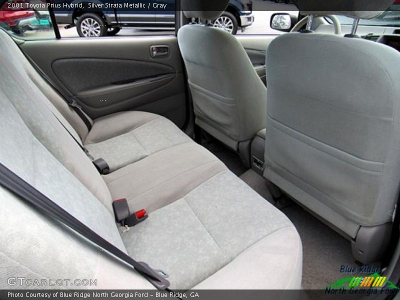 Silver Strata Metallic / Gray 2001 Toyota Prius Hybrid