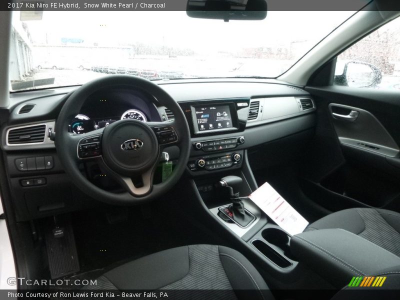  2017 Niro FE Hybrid Charcoal Interior