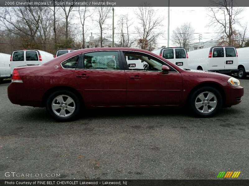 Sport Red Metallic / Neutral Beige 2006 Chevrolet Impala LT