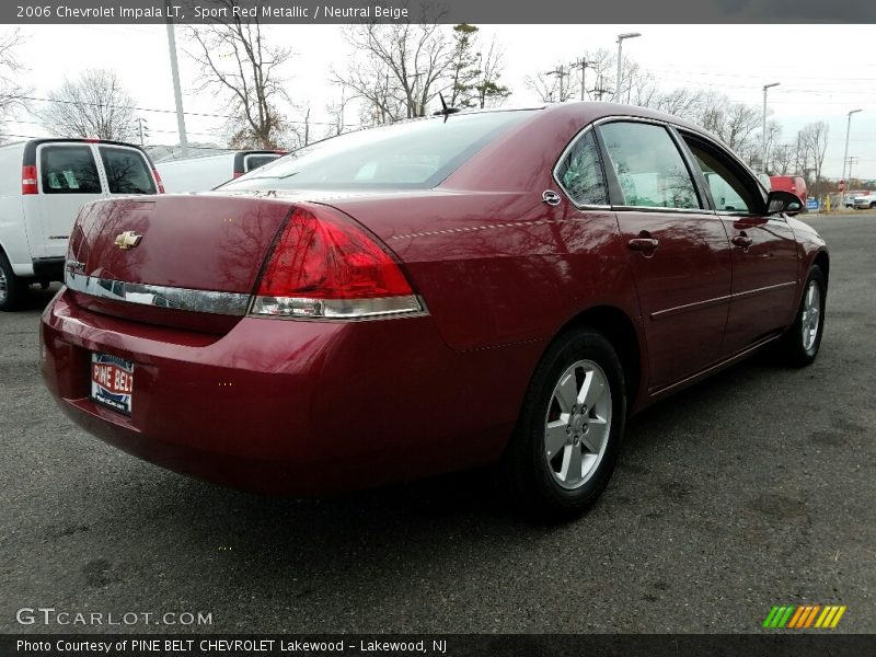 Sport Red Metallic / Neutral Beige 2006 Chevrolet Impala LT