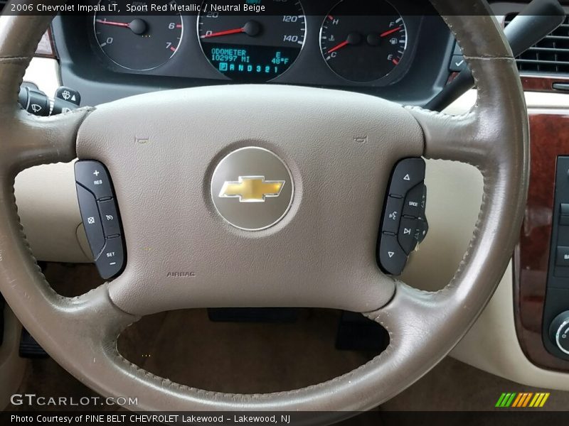 Sport Red Metallic / Neutral Beige 2006 Chevrolet Impala LT