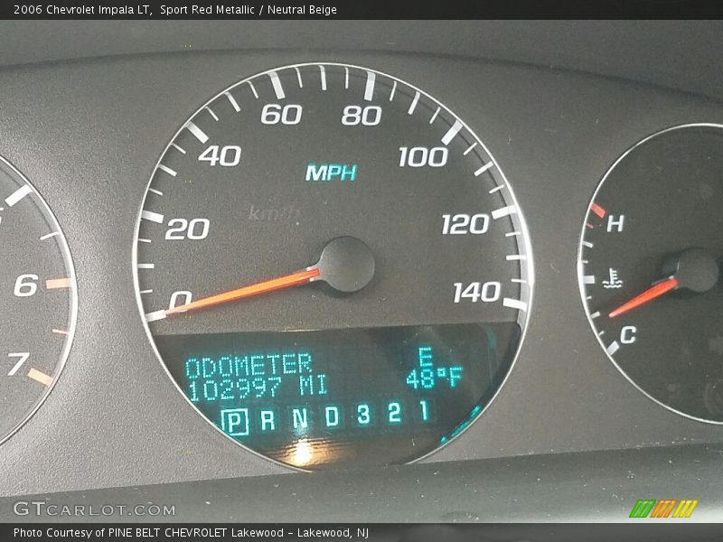 Sport Red Metallic / Neutral Beige 2006 Chevrolet Impala LT