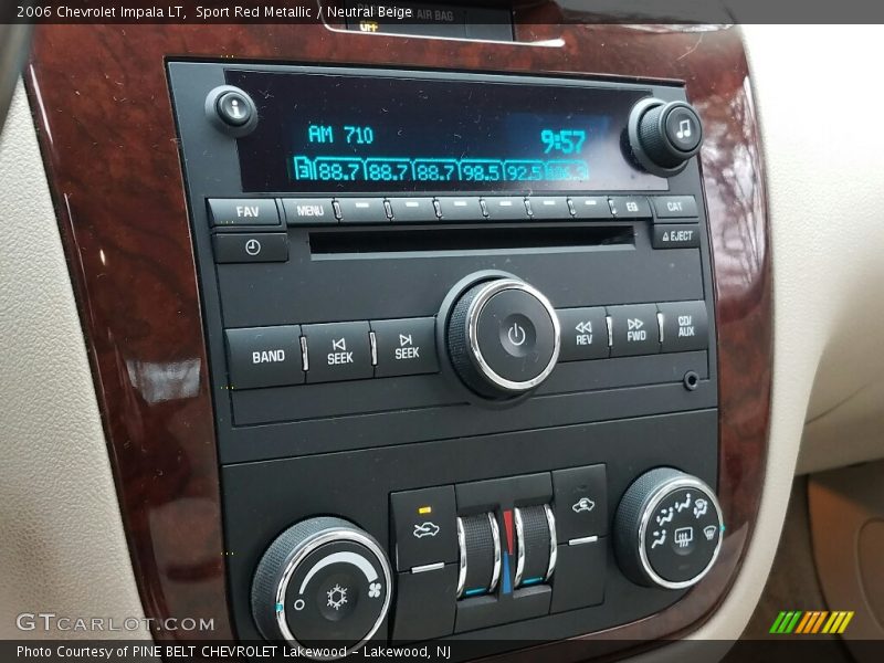 Sport Red Metallic / Neutral Beige 2006 Chevrolet Impala LT